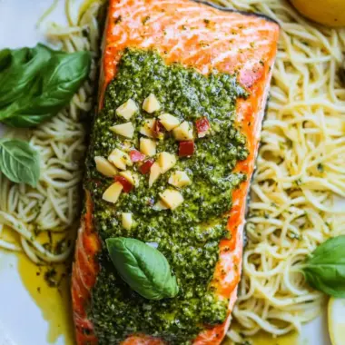 Savor the Flavor: Easy Pesto Salmon for Home Chefs 10 Pesto Salmon
