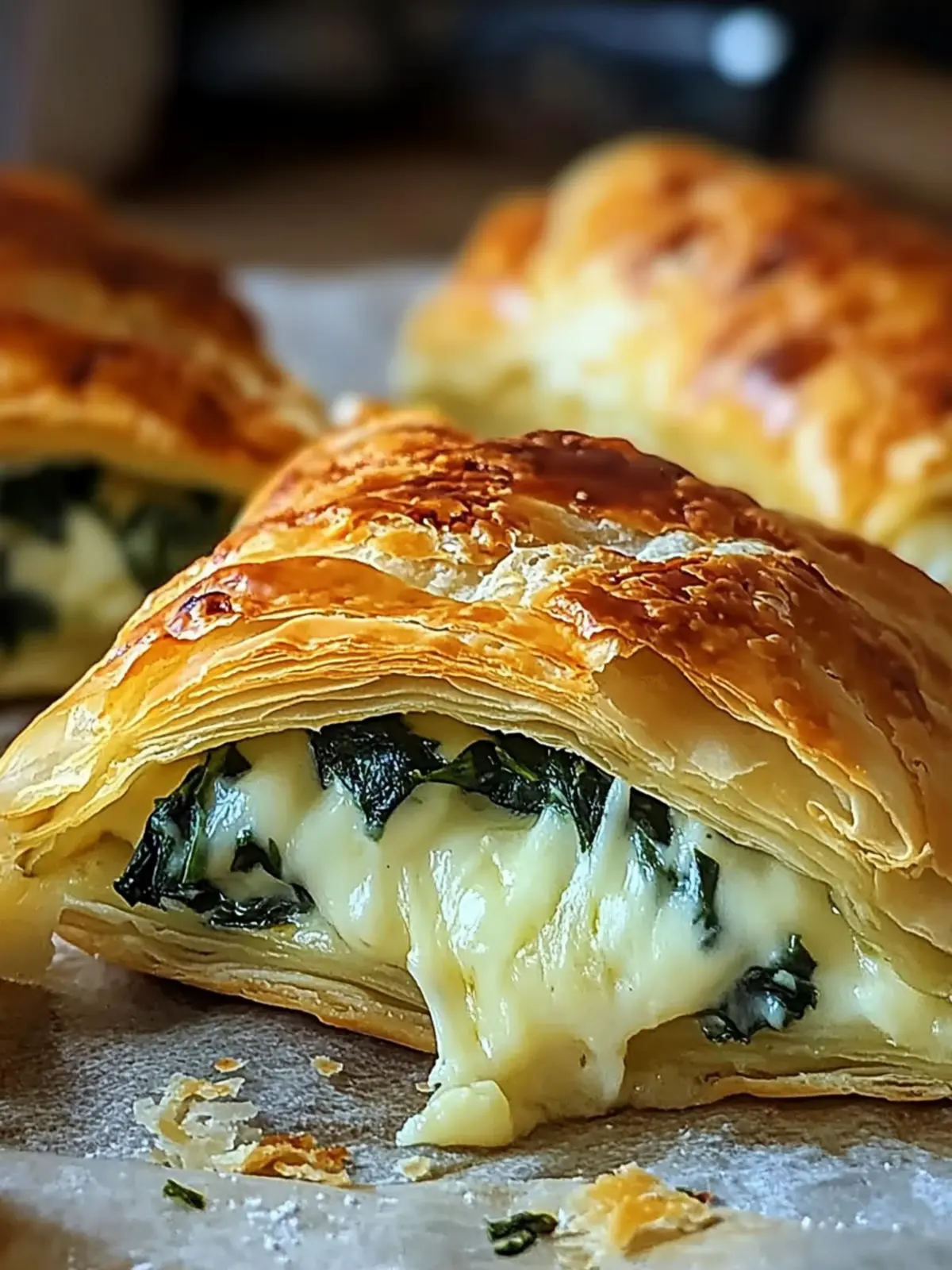 Cheese and Spinach Stuffed Pastry to Wow Your Taste Buds 5 Cheese and Spinach Stuffed Pastry