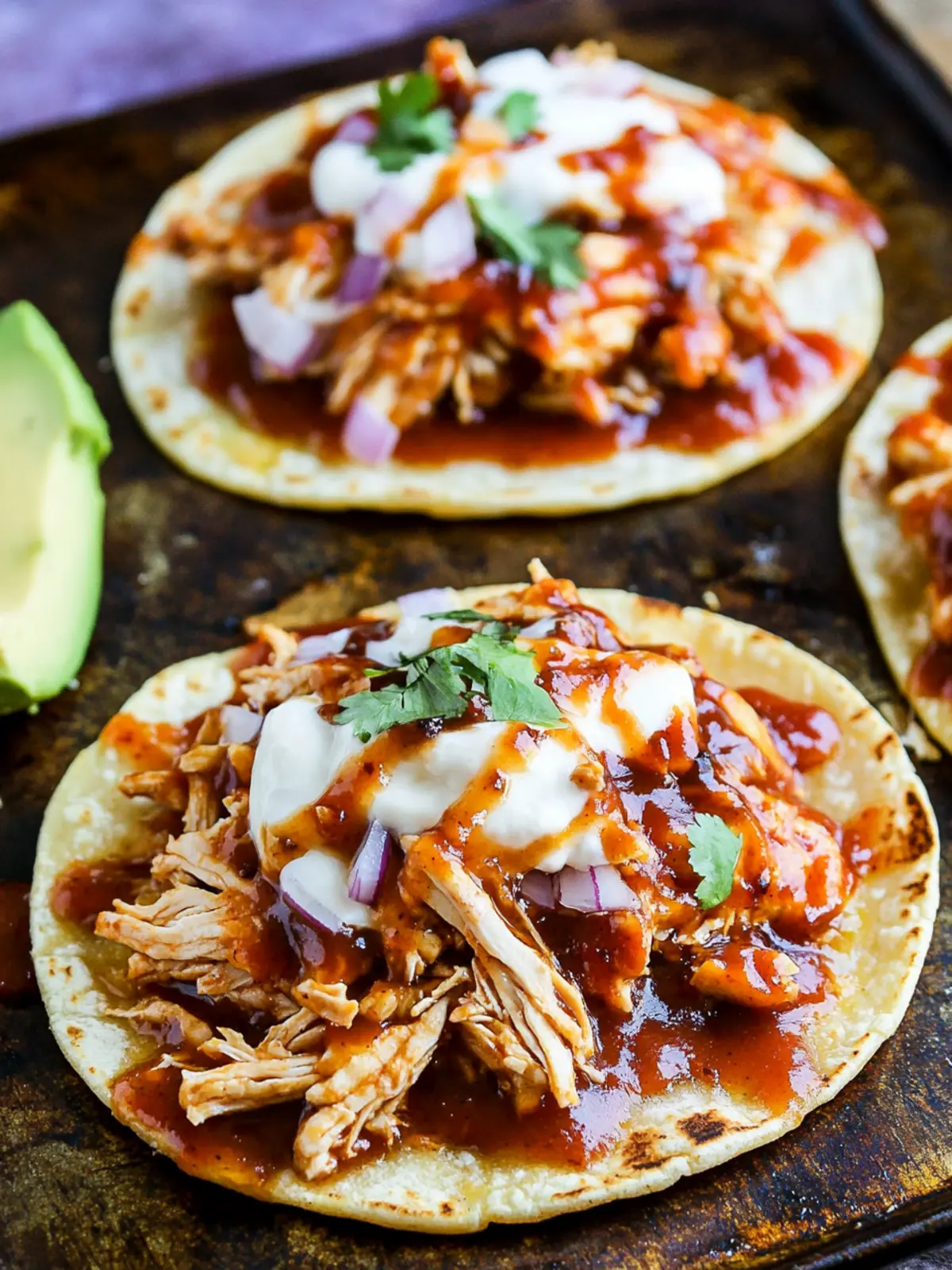 Savor Quick Barbecue Chicken Tostadas for Busy Nights 2 Barbecue Chicken Tostadas