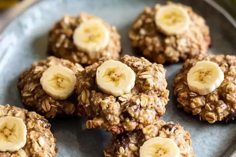 Banana Oatmeal Cookies