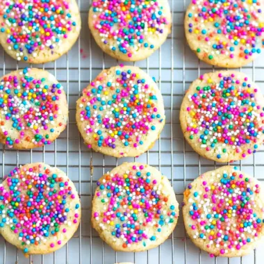 Delicious Sprinkle Confetti Cookies to Brighten Your Day 9 Sprinkle Confetti Cookies