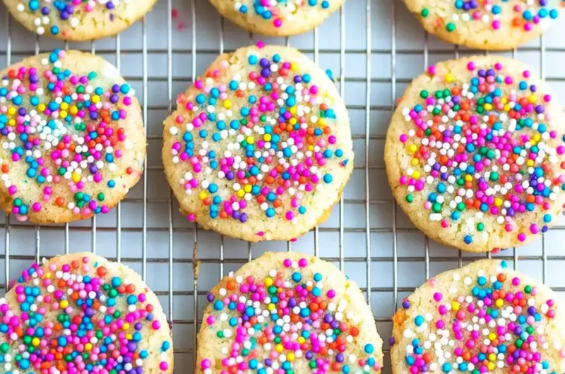 Sprinkle Confetti Cookies