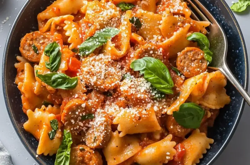 Italian Chicken Sausage Pasta