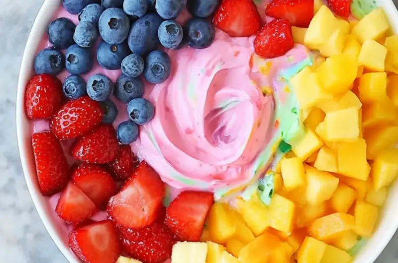 Rainbow Fruit Dip