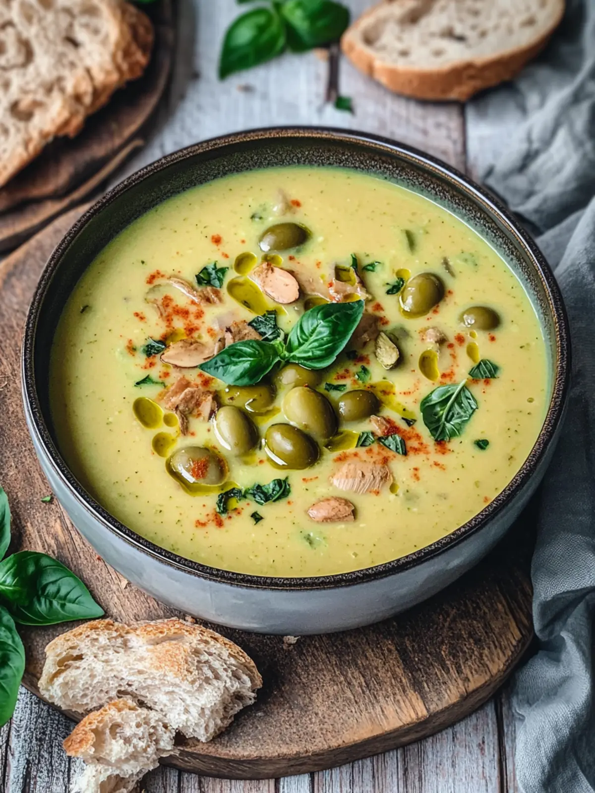Delicious Green Olive Soup for Cozy Nights In 4 Green Olive Soup