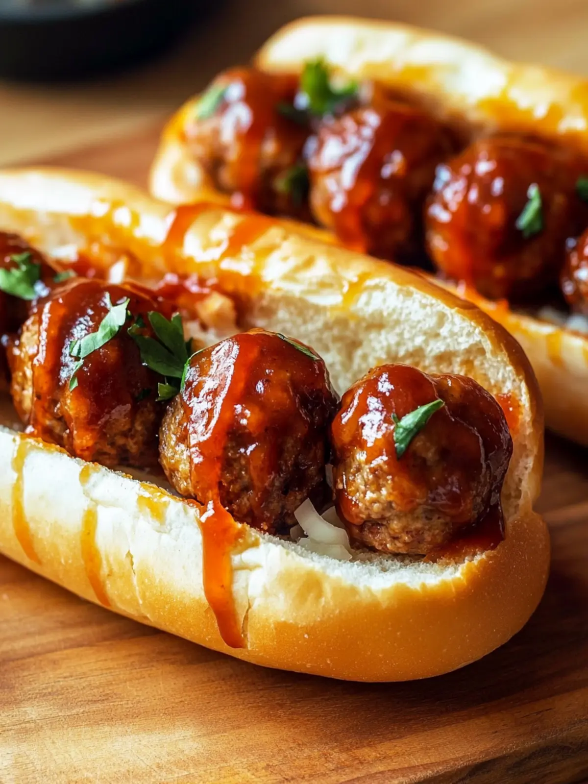 Ultimate BBQ Meatball Subs: Comfort Food with a Twist 5 BBQ Meatball Subs