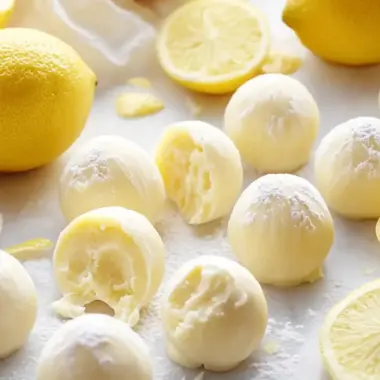 Creamy Lemon Truffles: Zesty No-Bake Delights You'll Love 10 Creamy Lemon Truffles