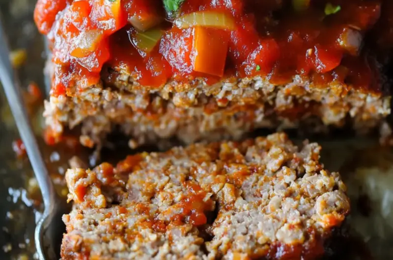 Sausage and Peppers Meatloaf