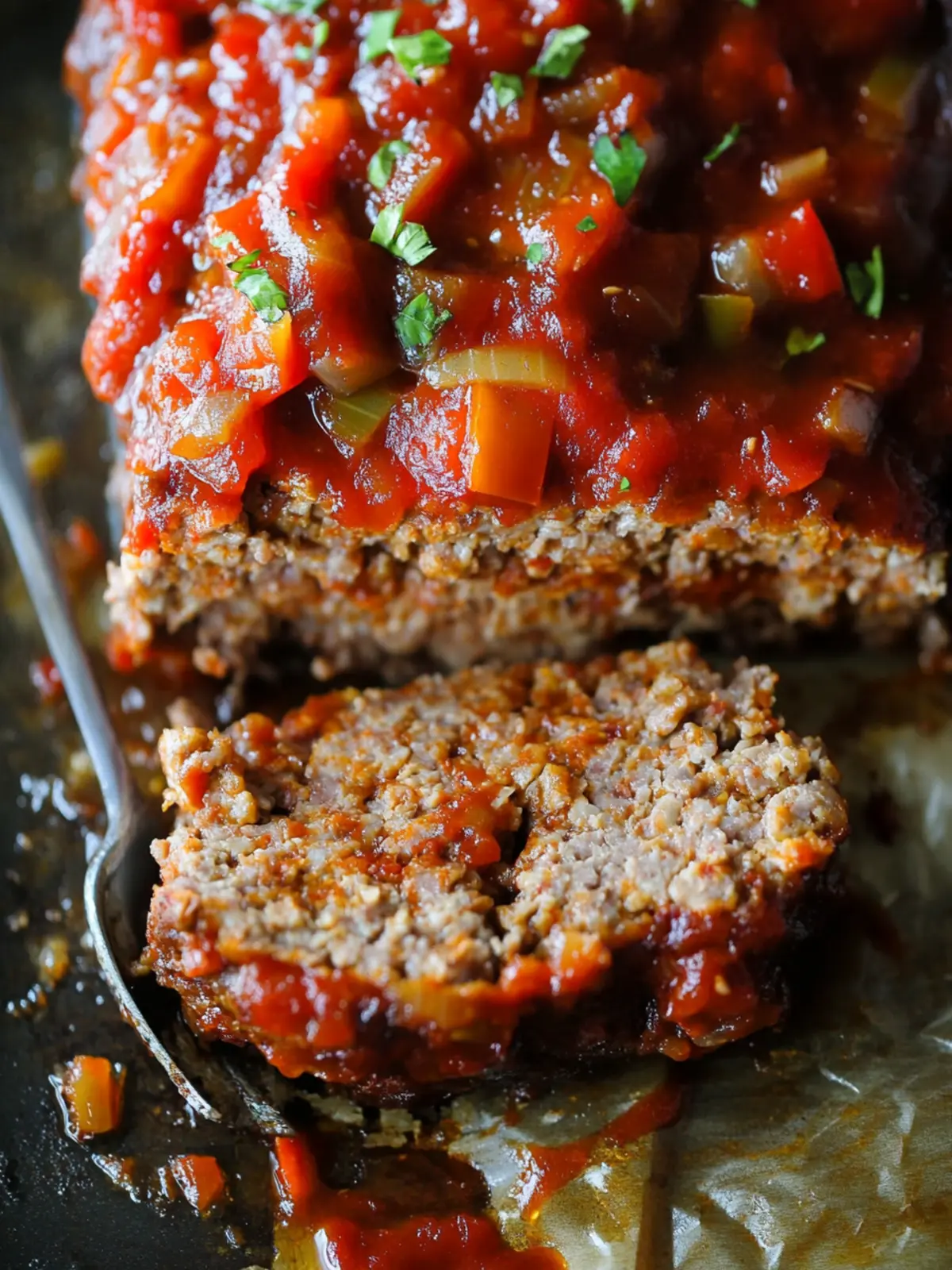 Savor the Flavor: Sausage and Peppers Meatloaf Delight 5 Sausage and Peppers Meatloaf