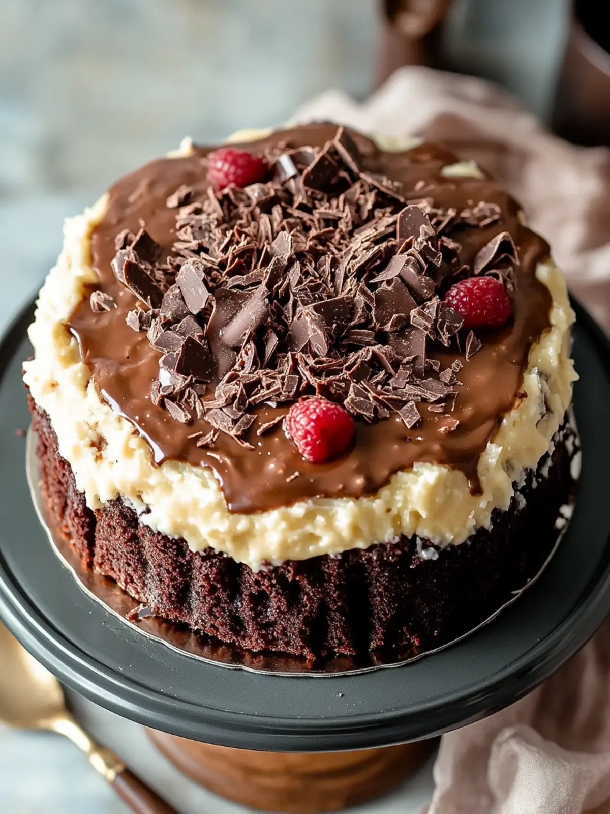 Decadent German Chocolate Poke Cake That Delights Every Bite 2 German Chocolate Poke Cake
