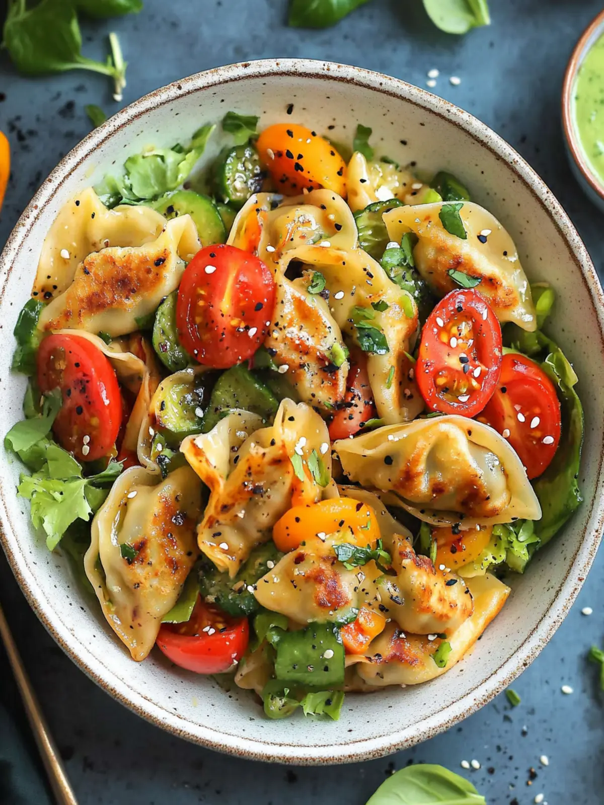 Ultimate Potsticker Salad for a Fresh Vegan Twist 2 Potsticker Salad