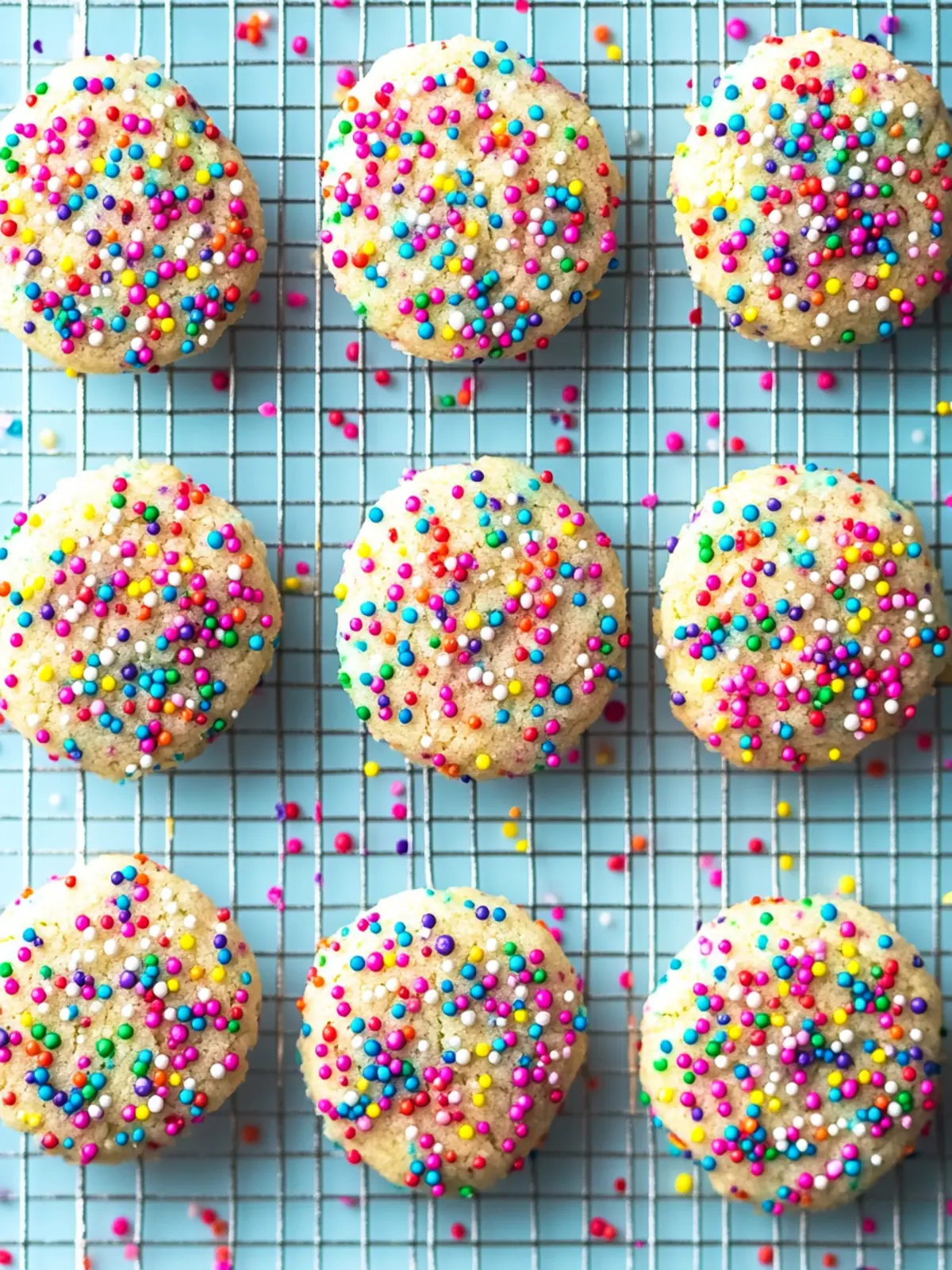 Delicious Sprinkle Confetti Cookies to Brighten Your Day 2 Sprinkle Confetti Cookies