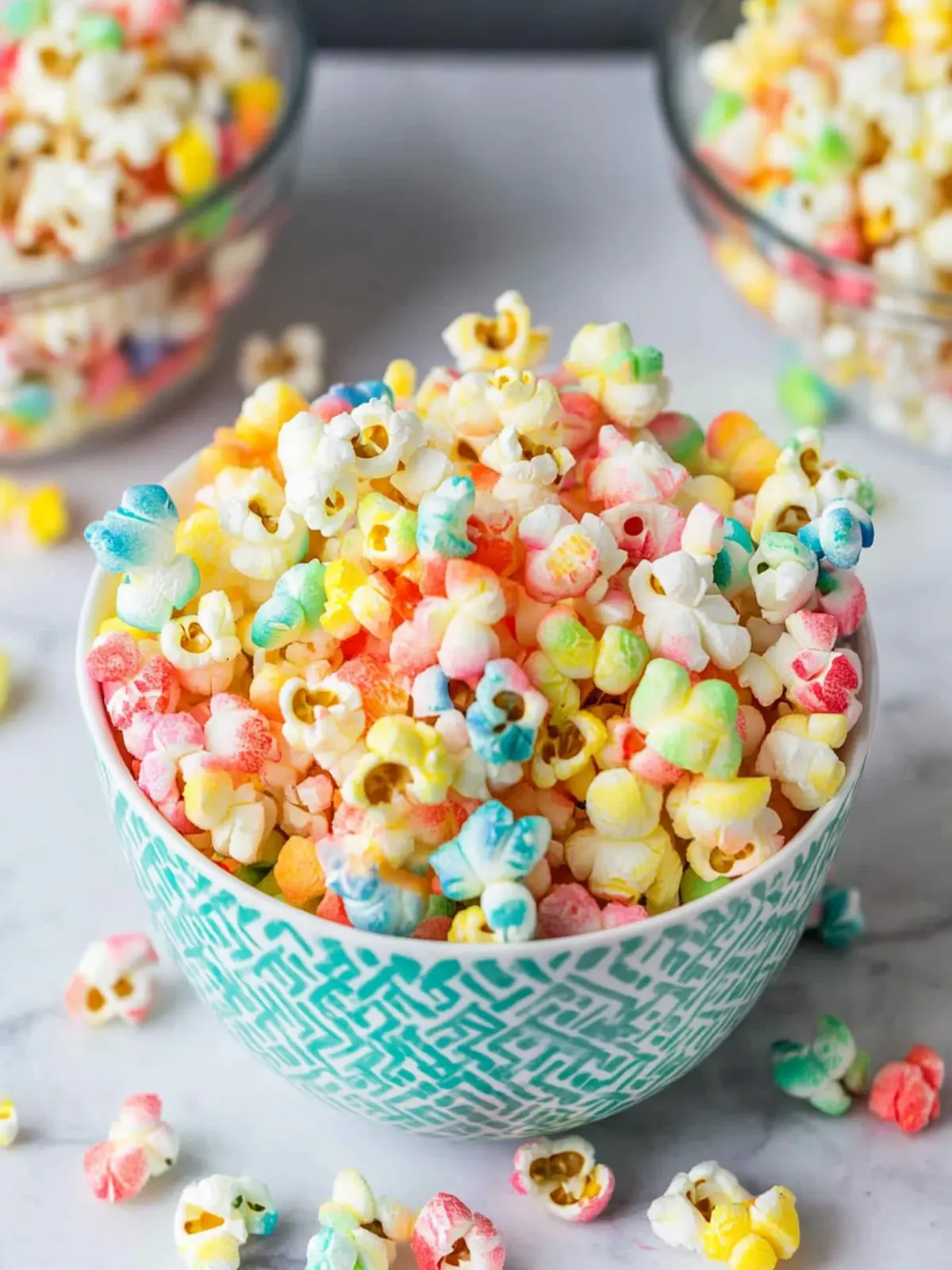 Delightful Rainbow Popcorn for Colorful Movie Nights 4 Rainbow Popcorn