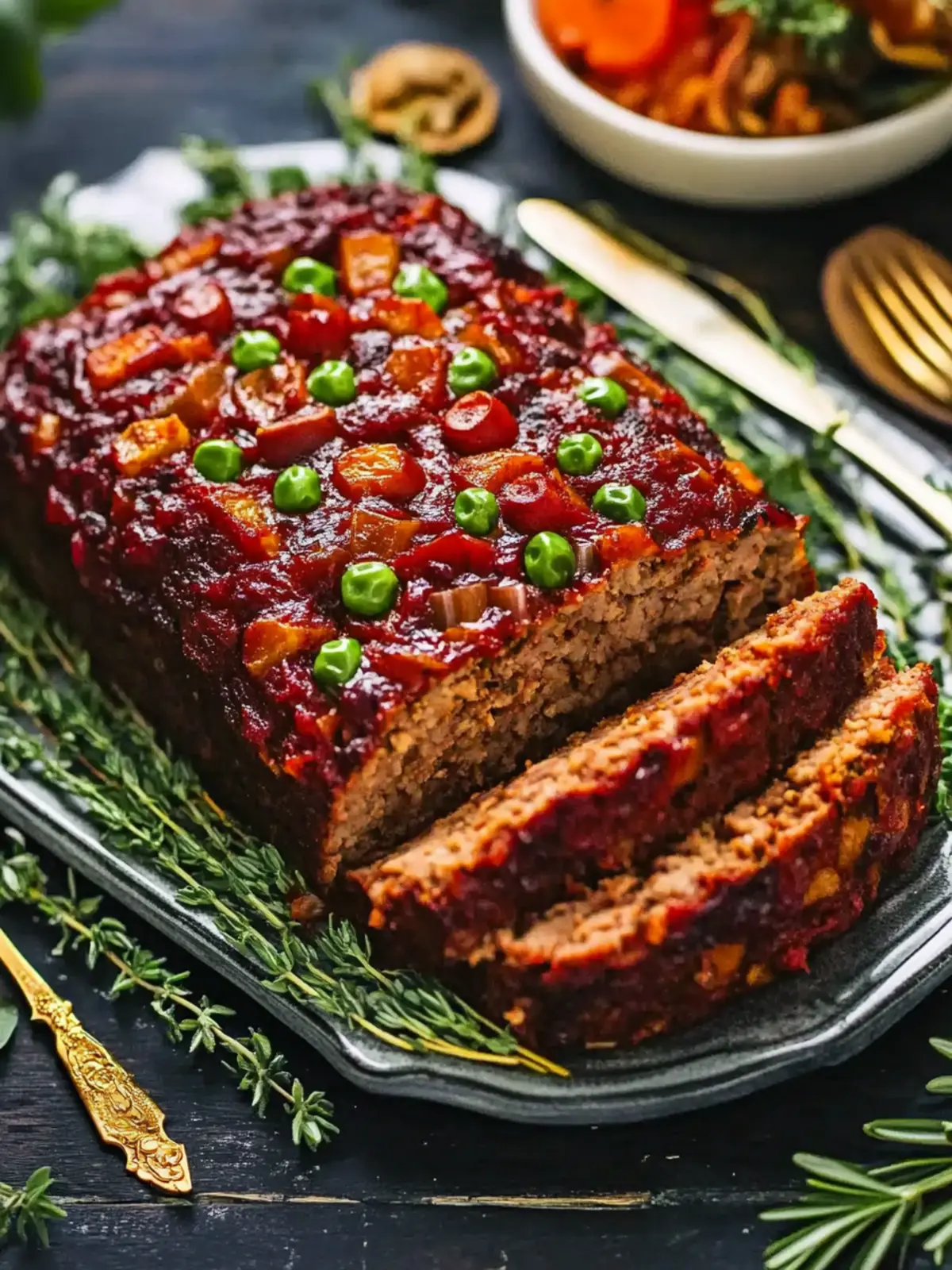 Holiday Vegan Meatloaf: Comfort Food That's Simply Irresistible 2 Holiday Vegan Meatloaf