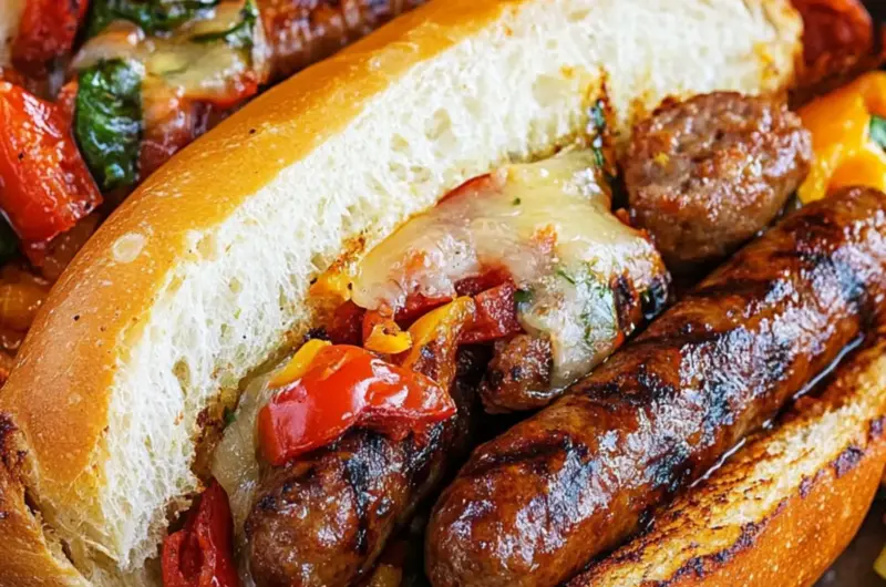 Grilled Italian Sausage Sandwiches