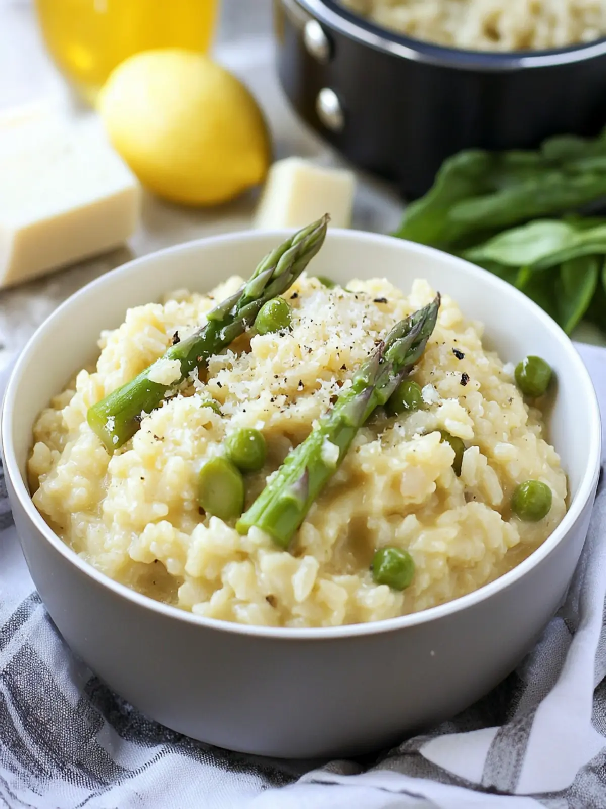 Slow Cooker Asparagus Risotto That Melts in Your Mouth 4 Slow Cooker Asparagus Risotto
