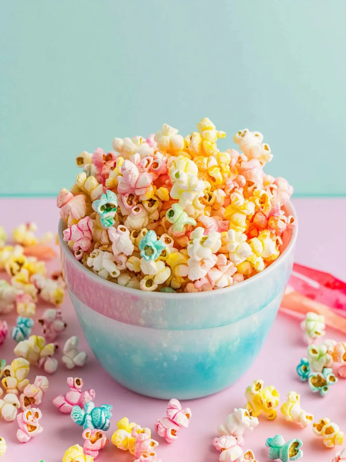 Delightful Rainbow Popcorn for Colorful Movie Nights 3 Rainbow Popcorn