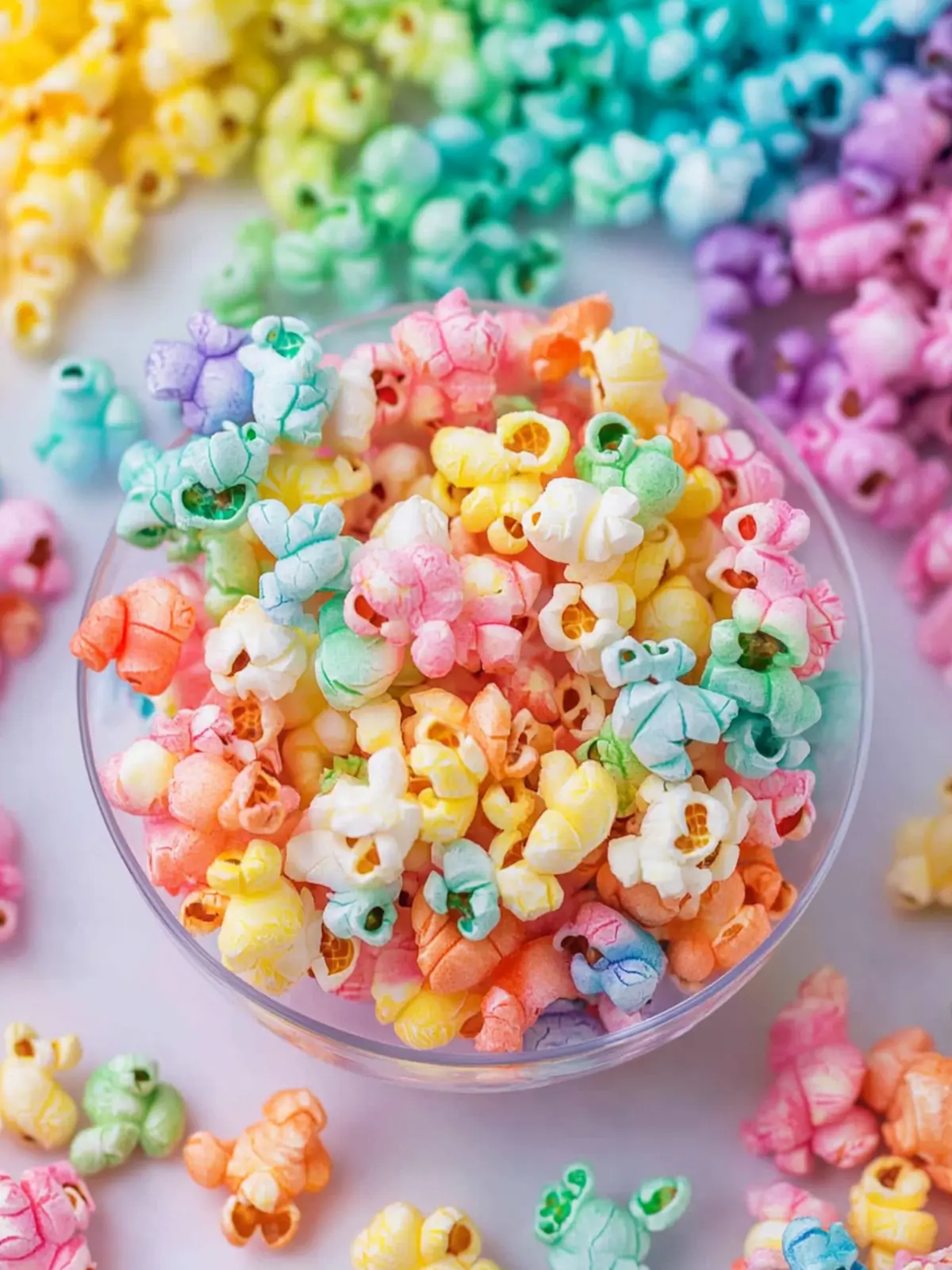 Delightful Rainbow Popcorn for Colorful Movie Nights 5 Rainbow Popcorn