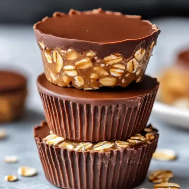Peanut Butter Chocolate Oat Cups: The Ultimate Sweet Treat 9 Peanut Butter Chocolate Oat Cups