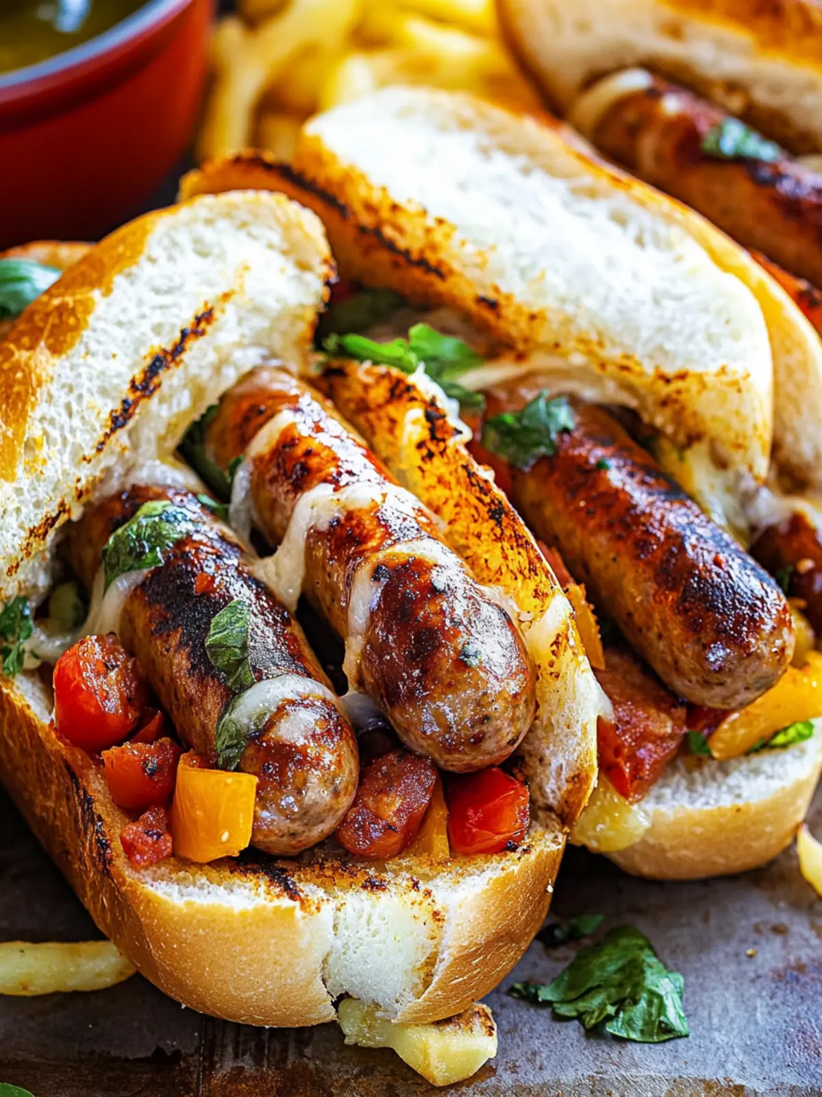 Grilled Italian Sausage Sandwiches Bursting with Flavor and Love 2 Grilled Italian Sausage Sandwiches