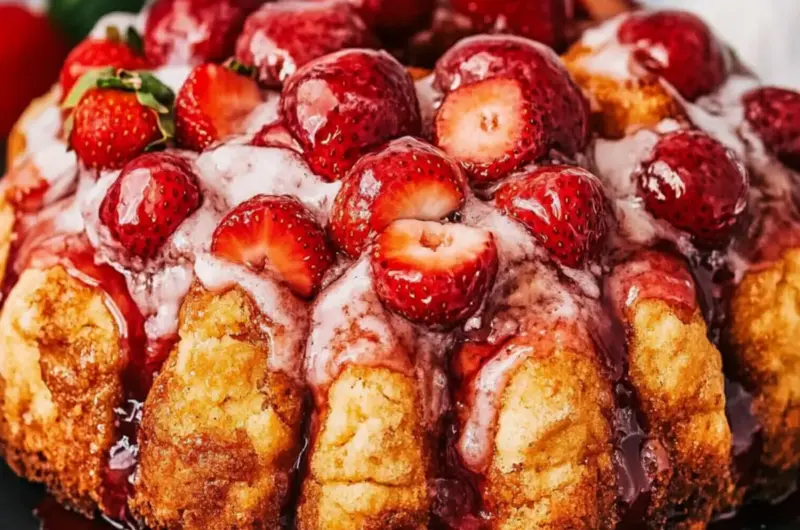 Strawberry Monkey Bread