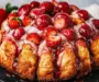 Irresistible Strawberry Monkey Bread with Creamy Frosting