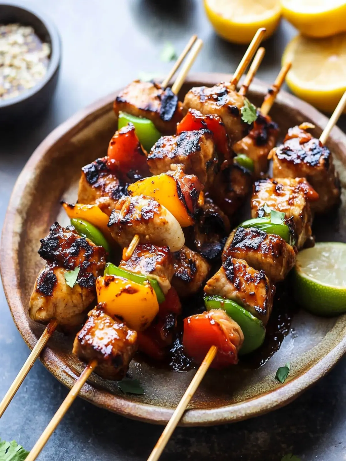 Savor Hawaiian BBQ Skewers with Tangy Pineapple Bliss 3 Hawaiian BBQ Skewers