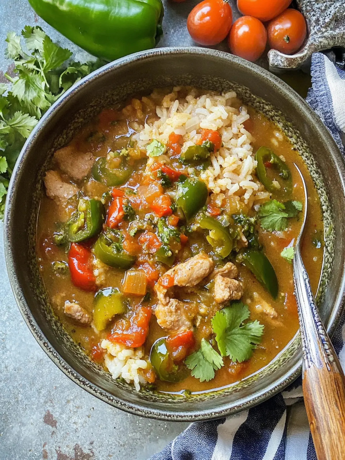 Hearty Grandma's Chili Verde and Spanish Rice That's Irresistible 3 Grandma’s Chili Verde and Spanish Rice