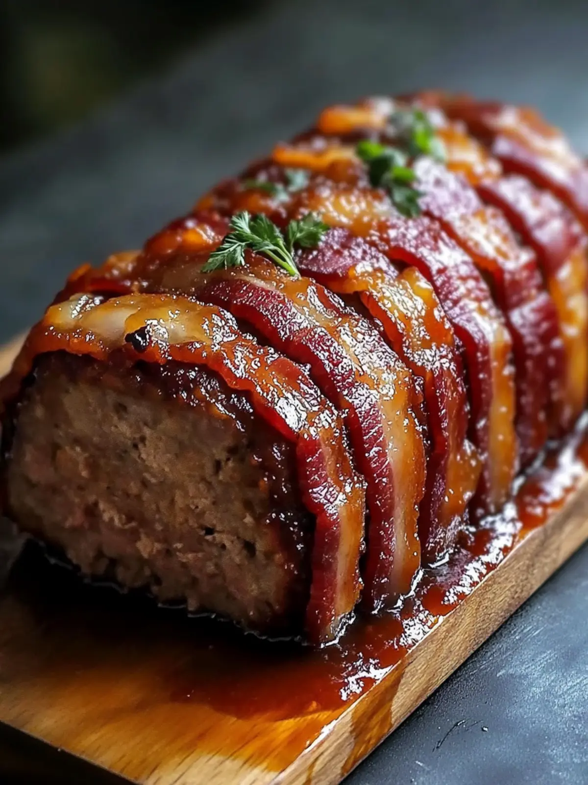 Delicious Bourbon BBQ Bacon-Wrapped Meatloaf for Family Night 4 Bourbon BBQ Bacon-Wrapped Meatloaf