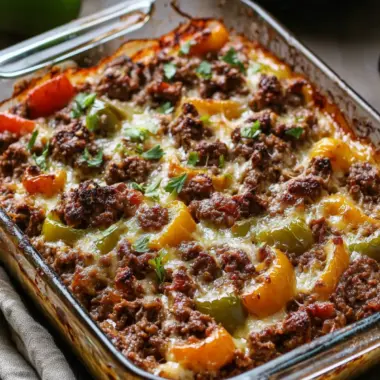 Amish Beef and Bell Pepper Bake for Cozy Family Nights 9 Amish Beef and Bell Pepper Bake