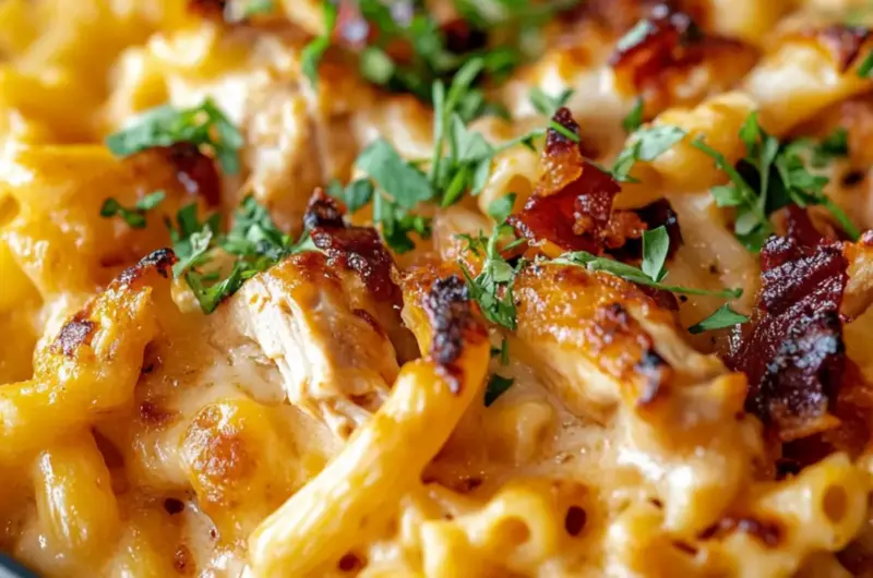 BBQ Chicken Mac and Cheese