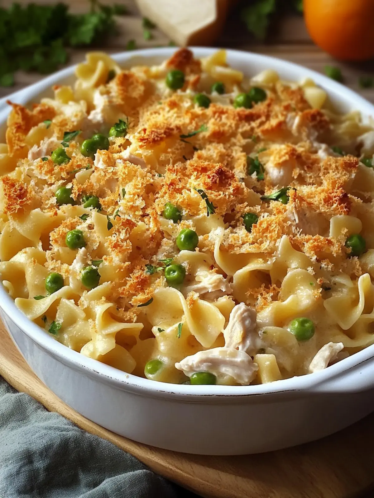 Cozy Chicken Noodle Casserole for Busy Weeknight Dinners 4 Chicken Noodle Casserole