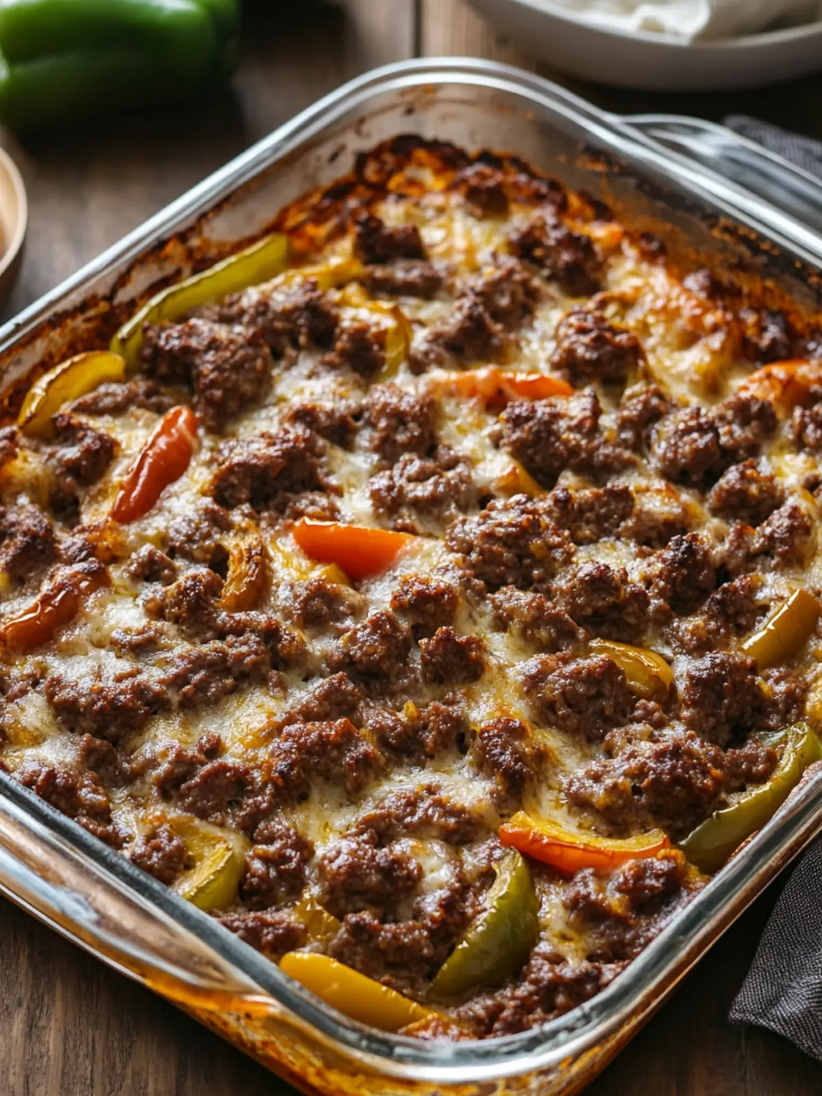 Amish Beef and Bell Pepper Bake: Comfort Food Made Easy 5 Amish Beef and Bell Pepper Bake