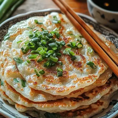 Crispy Rice Paper Scallion Pancakes: A Flavorful Snack Delight 9 Rice Paper Scallion Pancakes