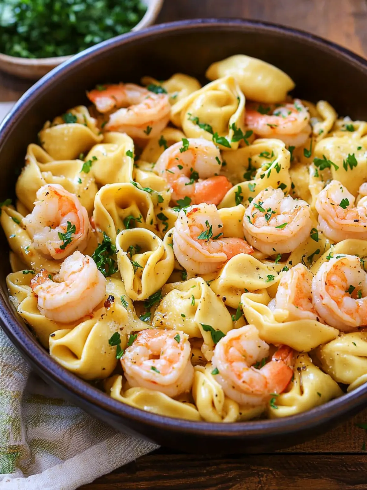 Garlic Shrimp Tortellini: A Flavor-Packed Homemade Delight 2 Garlic Shrimp Tortellini