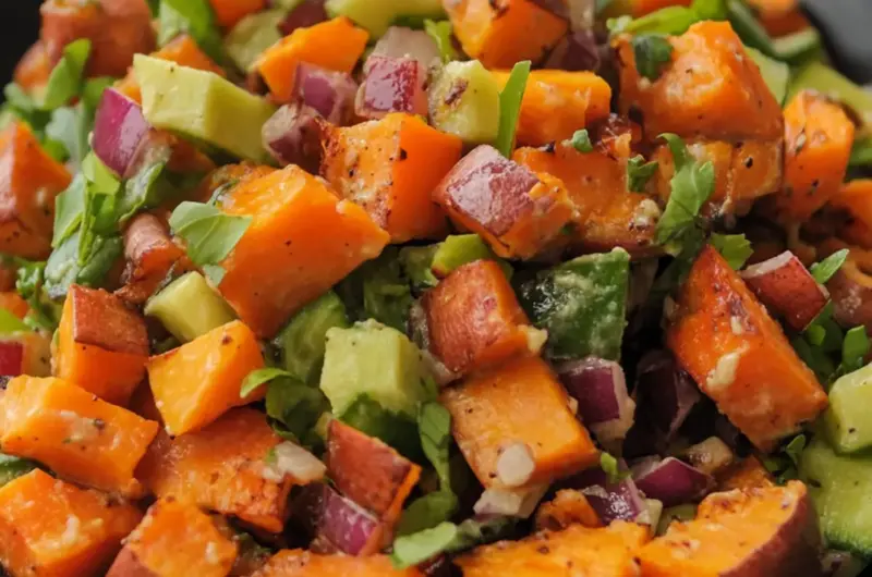 Roasted Sweet Potato Salad