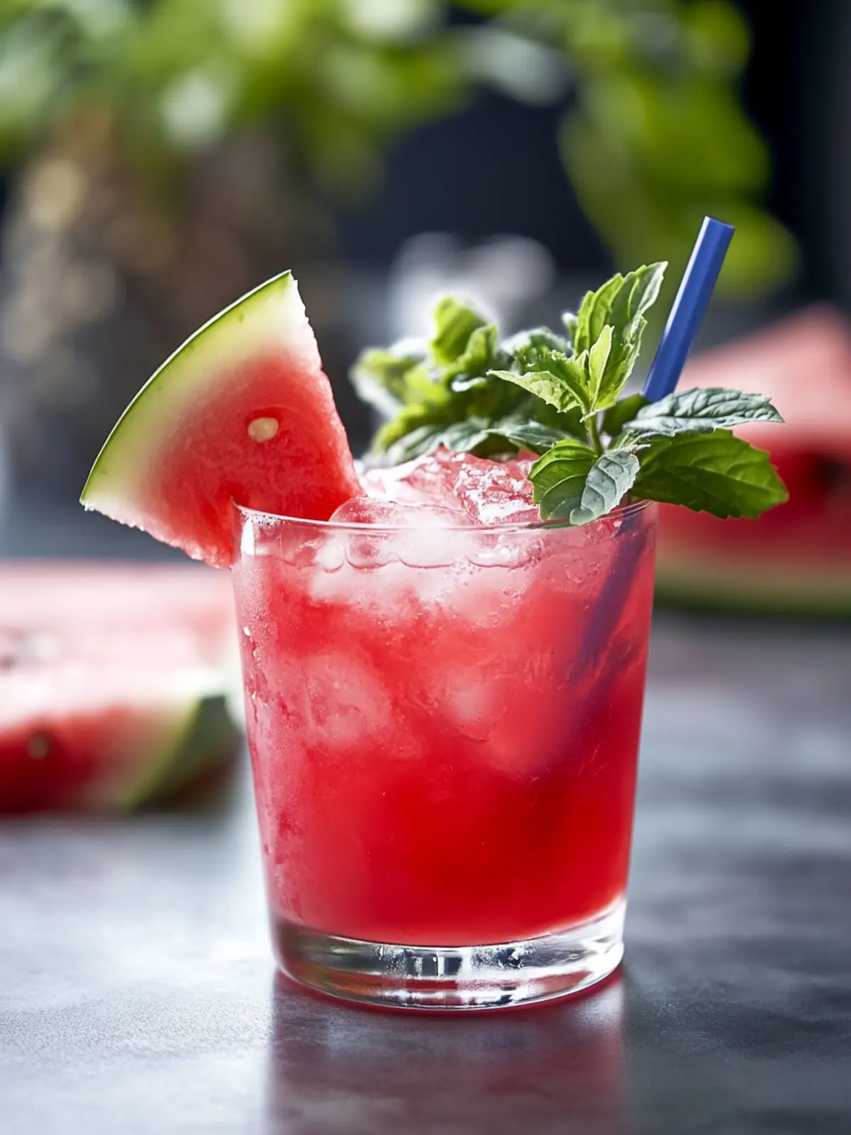 Chill Out with This Hibiscus Watermelon Whiskey Smash 4 Hibiscus Watermelon Whiskey Smash