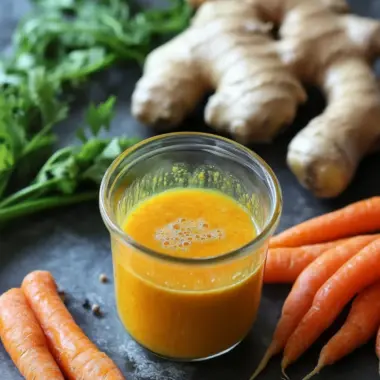 Zesty Japanese Carrot Ginger Dressing in 10 Minutes Flat 9 Japanese Carrot Ginger Dressing