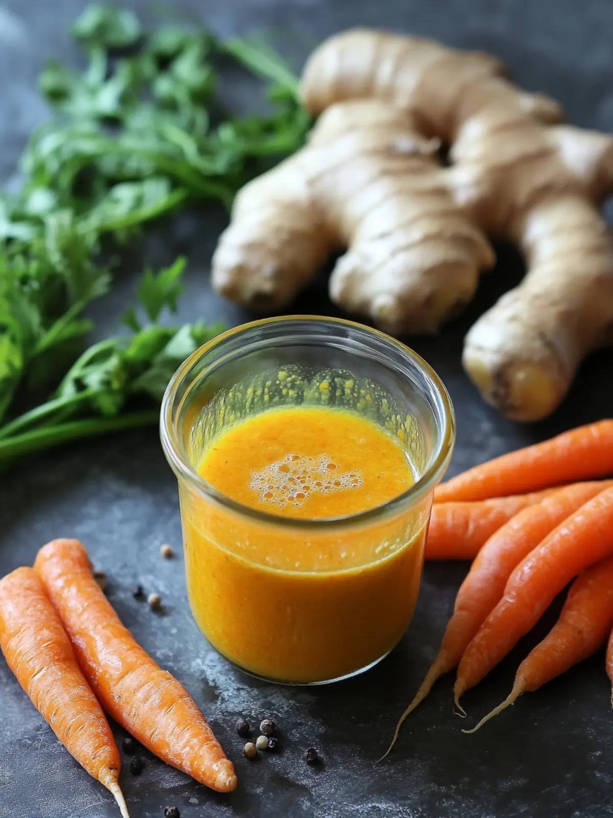 Zesty Japanese Carrot Ginger Dressing in 10 Minutes Flat 5 Japanese Carrot Ginger Dressing