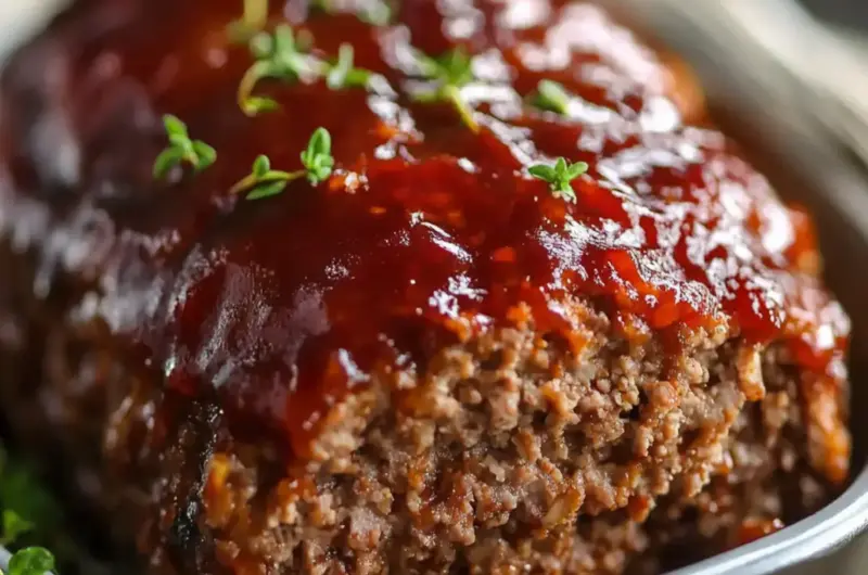 Mini Meatloaf for One