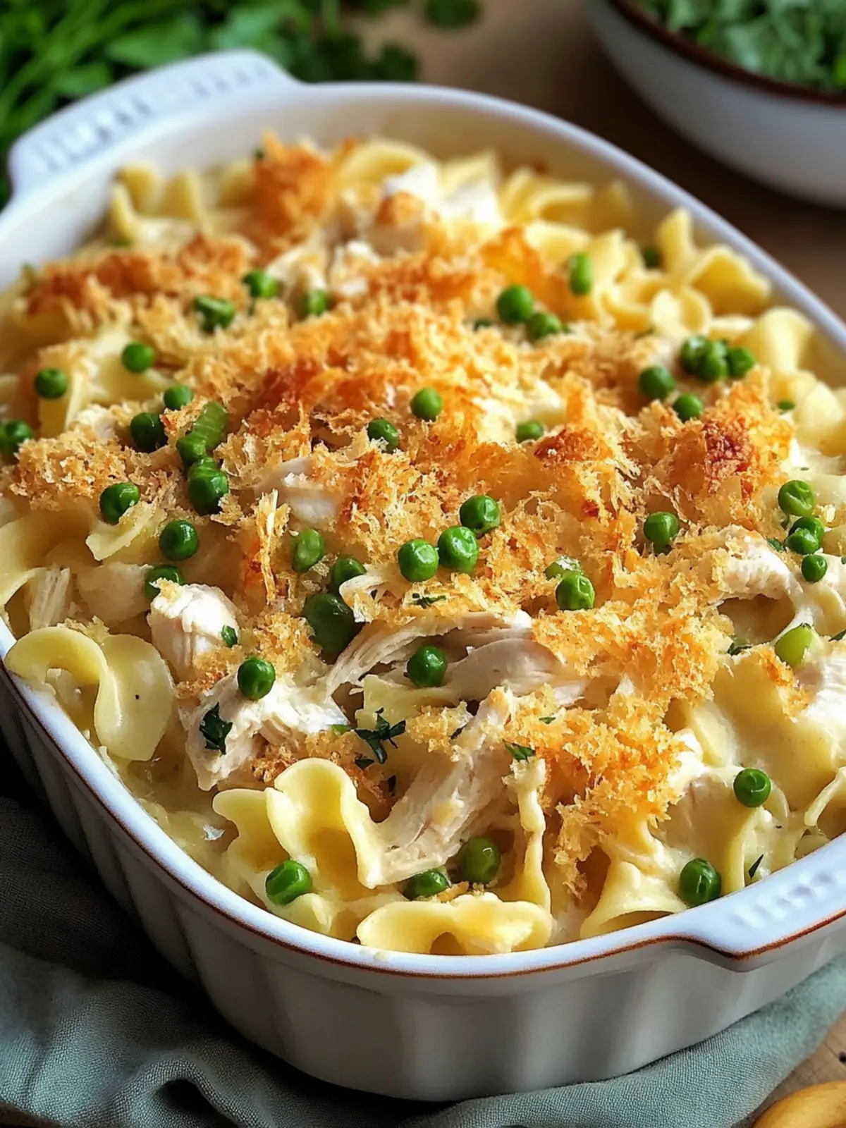 Cozy Chicken Noodle Casserole for Busy Weeknight Dinners 3 Chicken Noodle Casserole