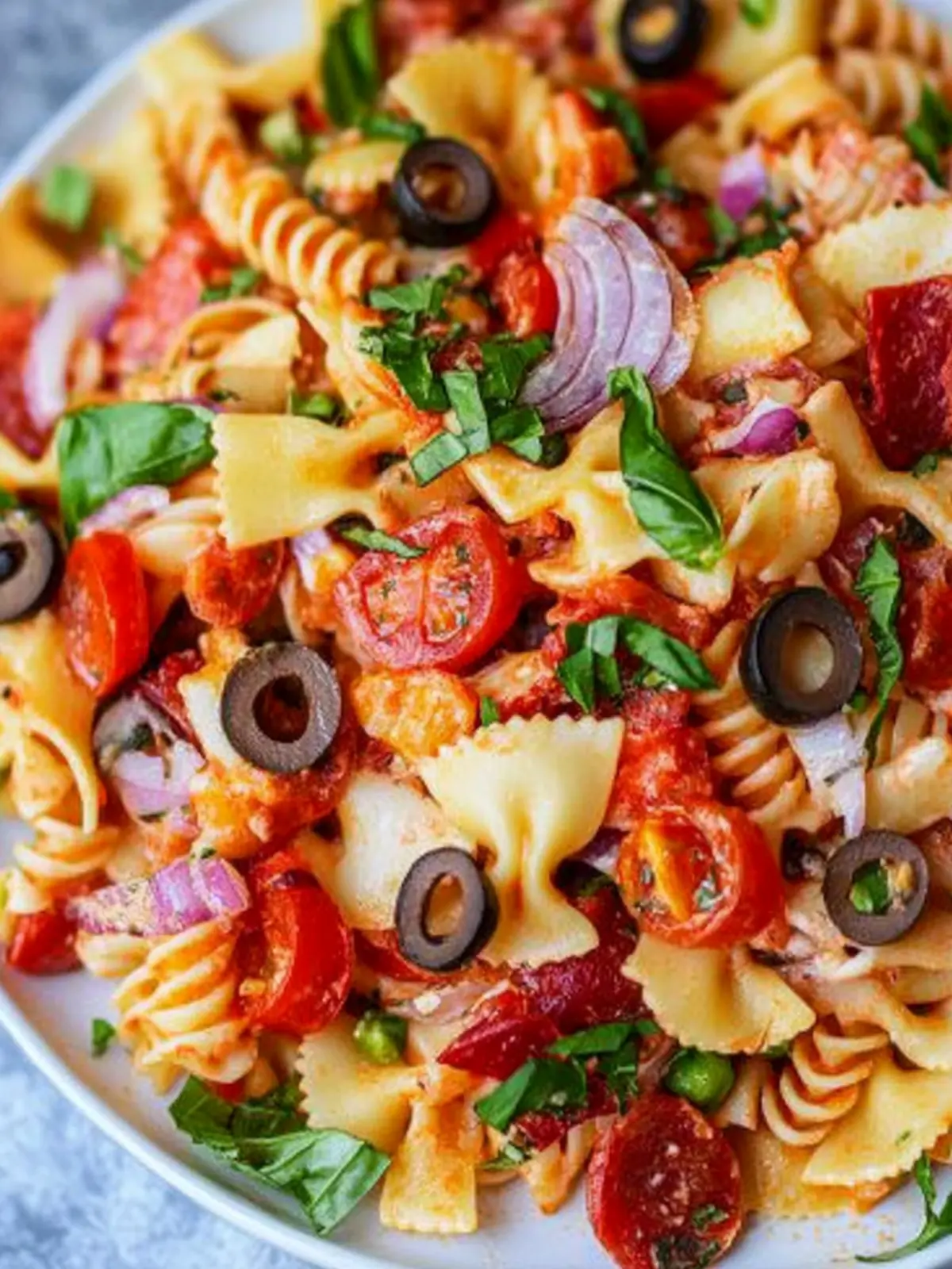 Delicious Pizza Pasta Salad for Your Next Easy Meal 3 Pizza Pasta Salad