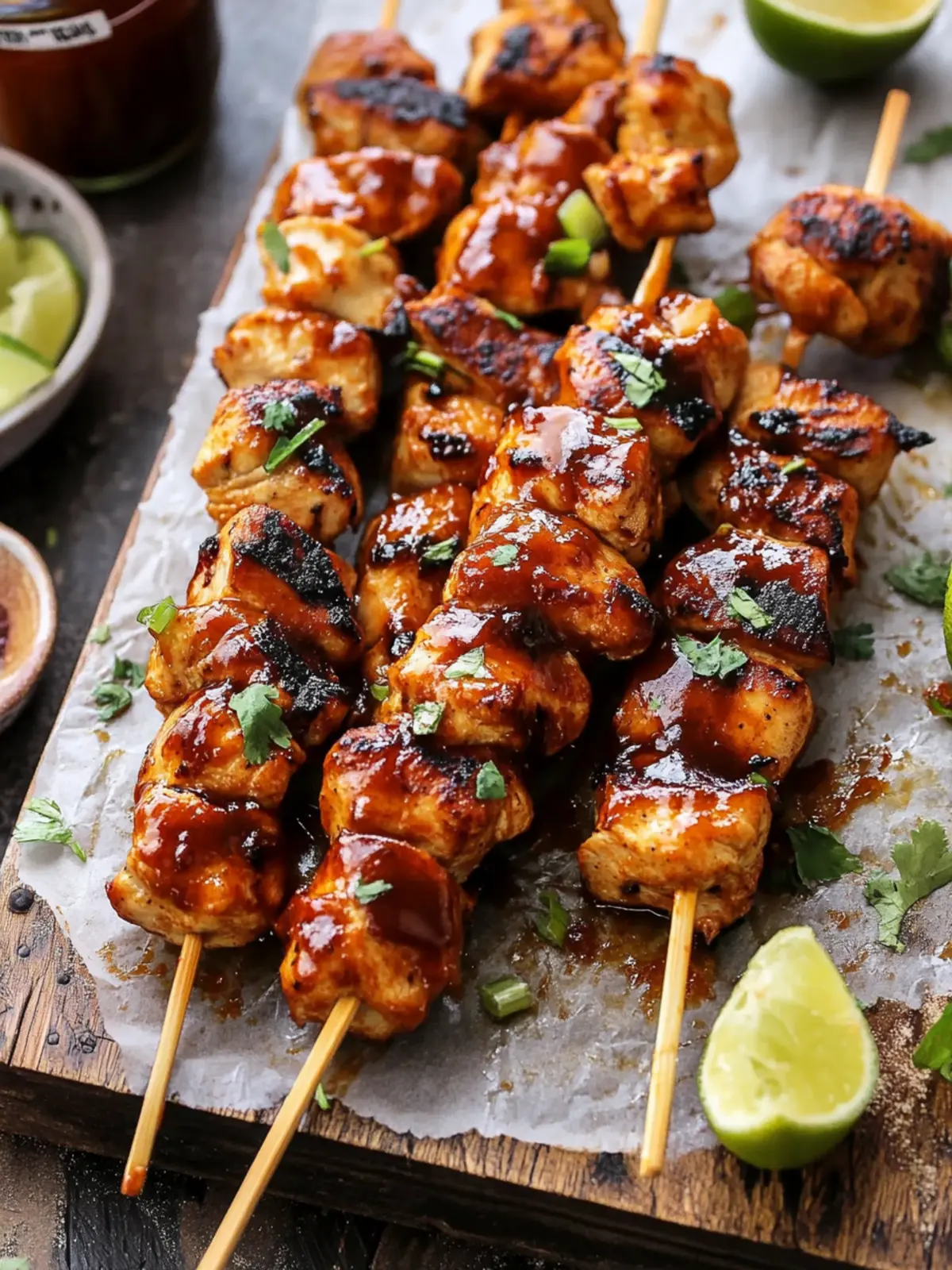 Spicy Beer BBQ Chicken Skewers for Epic Summer Grilling 4 Spicy Beer BBQ Chicken Skewers