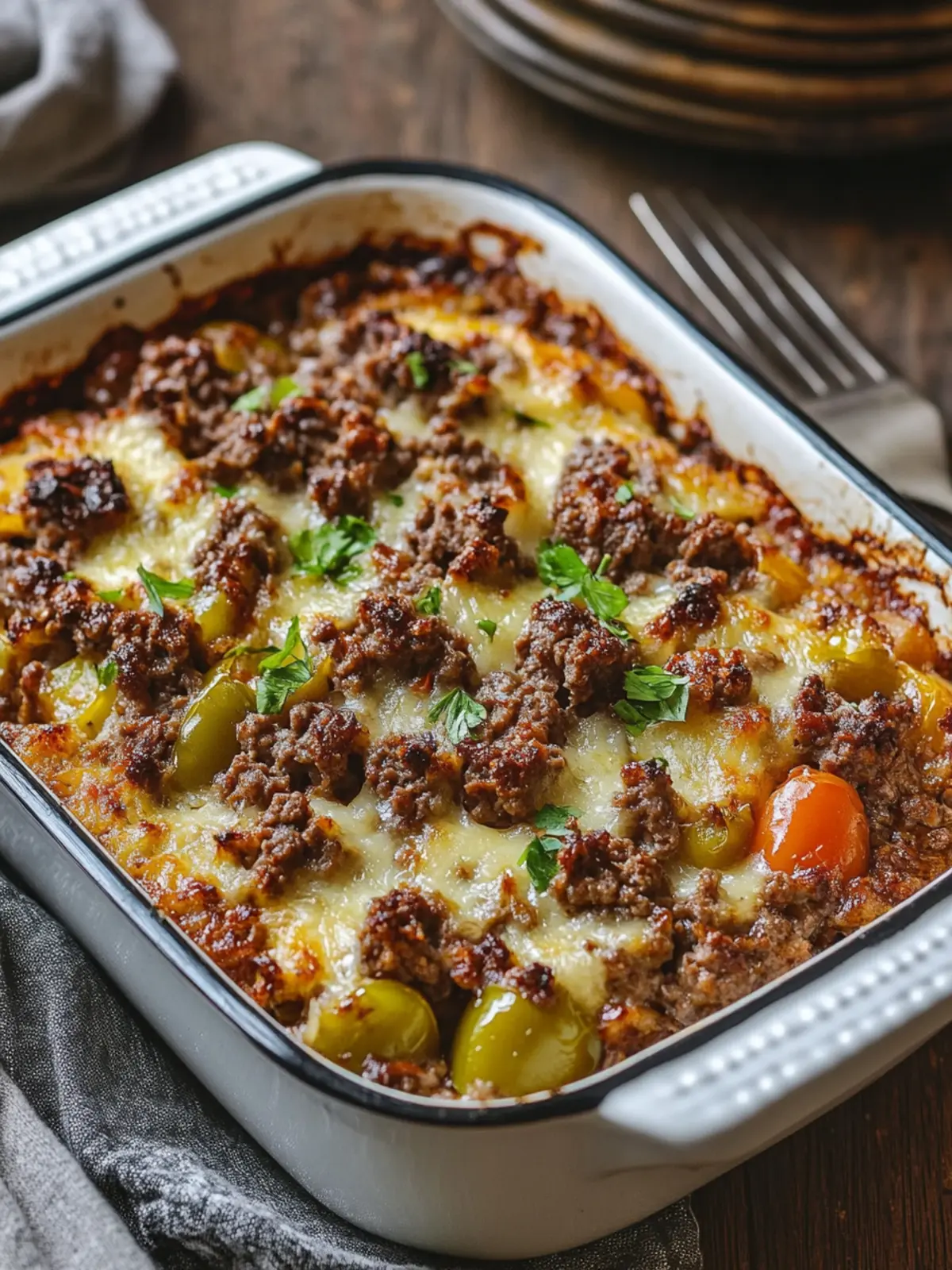 Amish Beef and Bell Pepper Bake for Cozy Family Nights 2 Amish Beef and Bell Pepper Bake