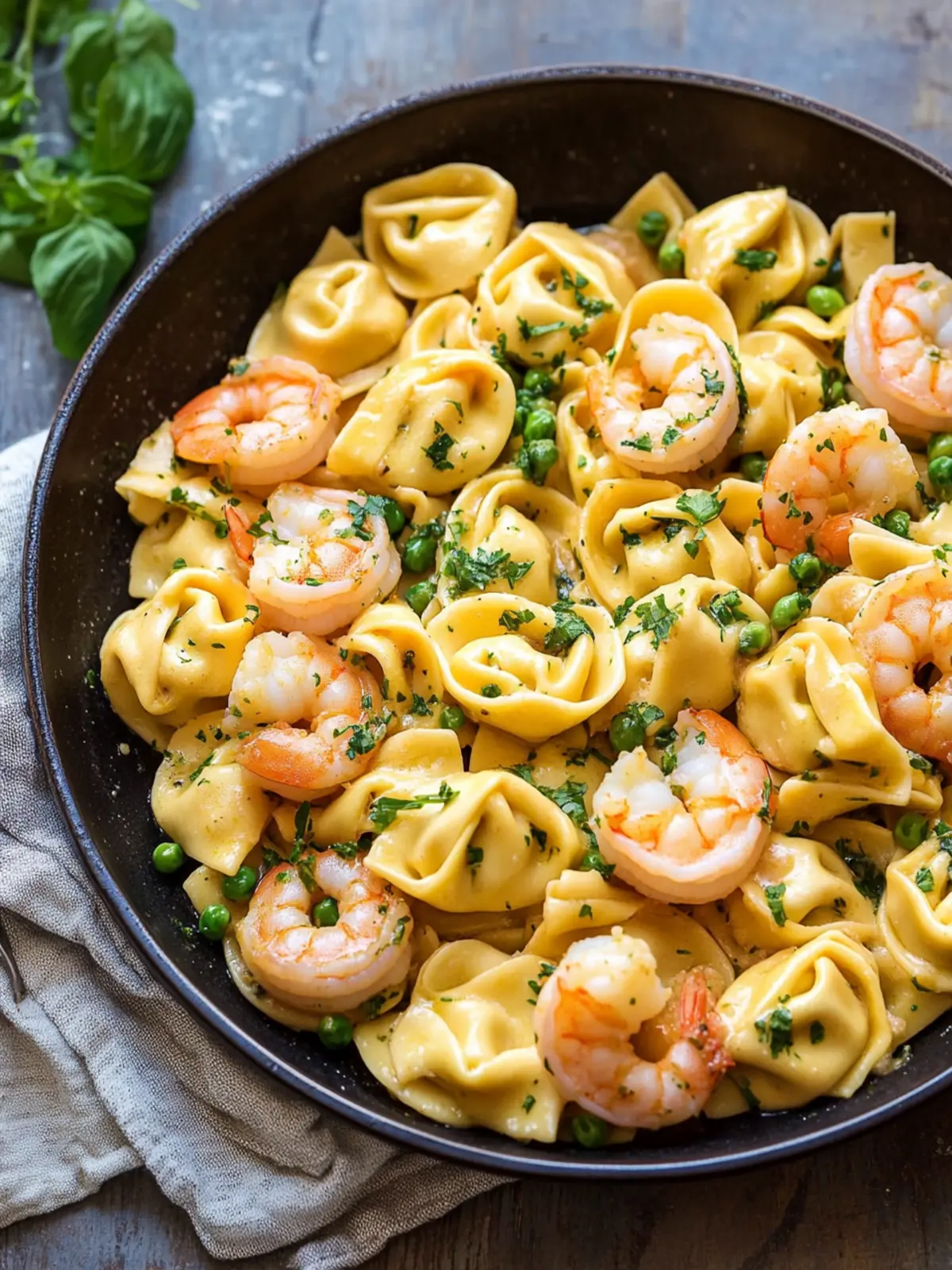 Garlic Shrimp Tortellini: A Flavor-Packed Homemade Delight 3 Garlic Shrimp Tortellini