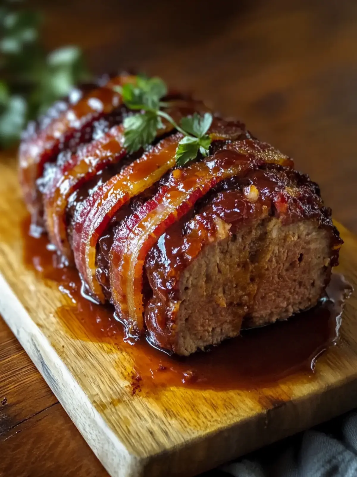 Delicious Bourbon BBQ Bacon-Wrapped Meatloaf for Family Night 2 Bourbon BBQ Bacon-Wrapped Meatloaf
