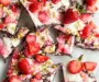 Decadent Strawberry Bark with Coconut and Pistachios