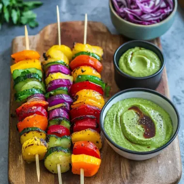 Rainbow Skewers with Two Dreamy Dips for Fresh Flavor Fun 10 Rainbow Skewers with Two Dreamy Dips