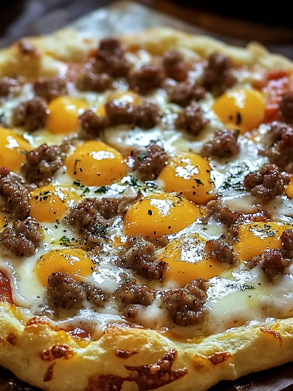Biscuits and Sausage Gravy Breakfast Pizza for Ultimate Comfort 2 Biscuits and Sausage Gravy Breakfast Pizza