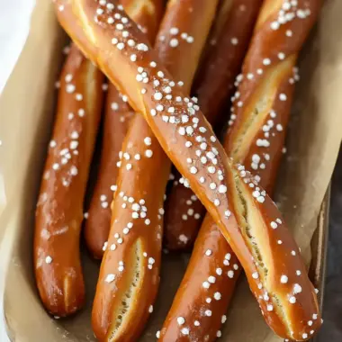 Homemade German Soft Pretzel Sticks: Your New Favorite Snack 10 German Soft Pretzel Sticks